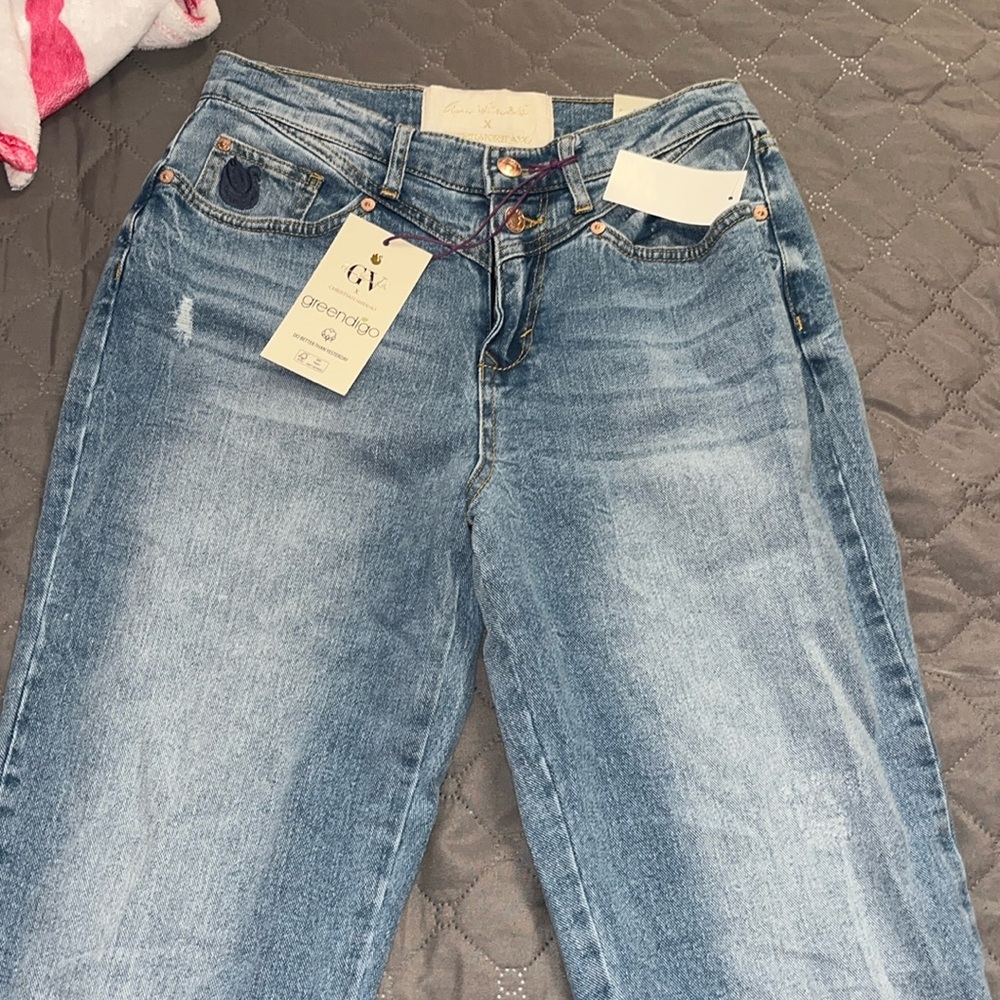 Christian Siriano jeans straight leg